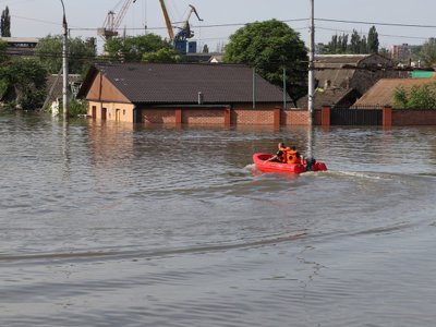 Через підрив дамби піднімається рівень води в Інгульці на Херсонщині