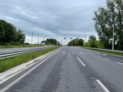 З сьогоднішнього дня на трасі біля Тернополя запрацював світлофор