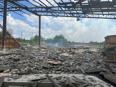 На Харківщині після російського обстрілу відбулися шкідливі викиди в повітря