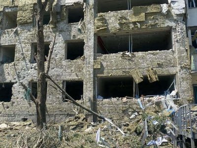 російські терористи поцілили у медзаклад і вбили двох людей