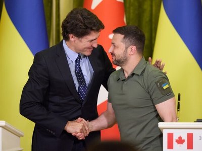 Трюдо: Канада навчатиме українських льотчиків-винищувачів