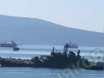 Вдала операція СБУ: в бухті Новоросійська пошкоджено великий десантний корабель «Оленегорский горняк»
