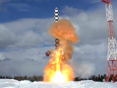 рф заявила про постановку на бойове чергування балістичних ракет…