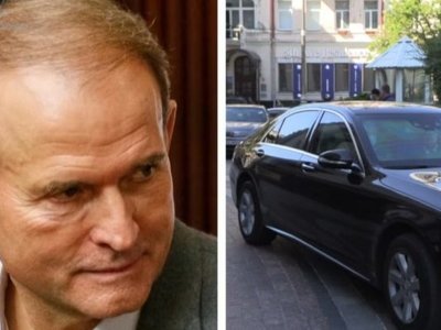 Конфіскований броньований Mercedes Медведчука зник