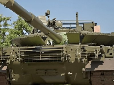 Встановлена на російський танк антидронова система не спрацювала…