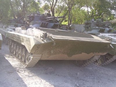 Армія рф використовує вже навіть БМП-1У, вкрадені у Грузії в 2008 році