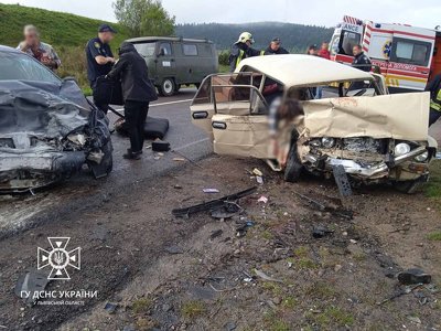 Біля Турки зіткнулись два авто, є жертви