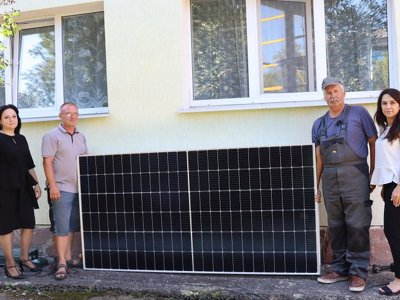 У Долині встановлюють сонячну електростанцію в дитячому садочку (ФОТО)