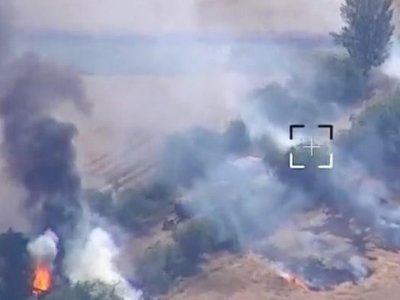 ЗСУ знищили колону окупантів на Запорізькому напрямку