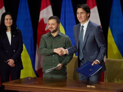Зеленський та Трюдо підписали розширену Угоду про вільну торгівлю. Відео