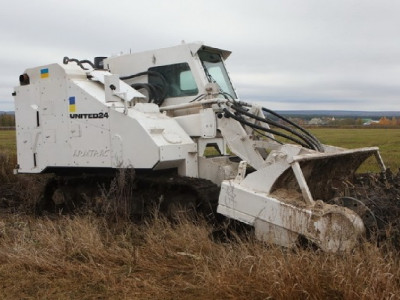 Demining of Ukraine розробила установку, яка за місяць розміновує майже 300 га полів