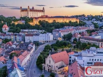 Неймовірна Братислава та замок на горі