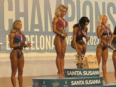 Українська бодибілдерка здобула престижну нагороду на Чемпіонаті світу IFBB