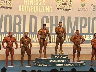 Полтавські бодібілдери вибороли 5 медалей на Чемпіонаті Світу