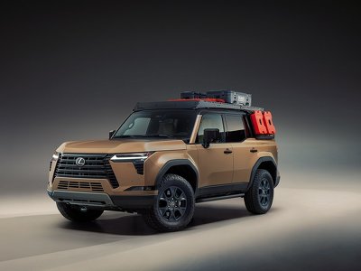 Lexus показав три хардкорні всюдиходи для подорожей бездоріжжям