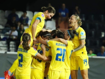 Україна здобула дебютну перемогу в жіночій Лізі націй з футболу: турнірна таблиця