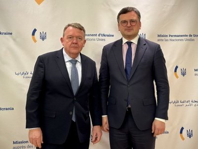 Міністри закордонних справ України та Данії обговорили оборонну співпрацю