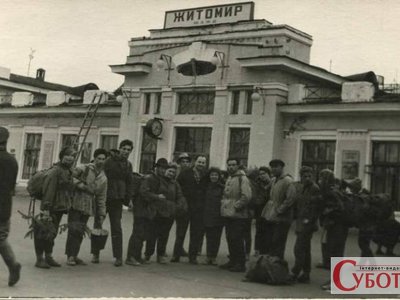 З’явилося ретрофото залізничного вокзалу у Житомирі