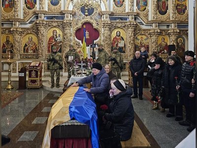 Полтава попрощалася з воїном Олександром Рубаном