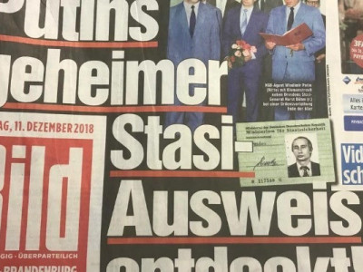 Німецька газета Bild звільнила кореспондента, який вчив любити Росію