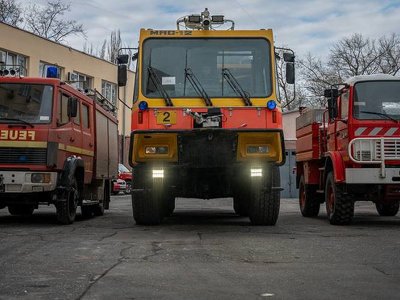 Щедрість для безпеки: Одеські рятувальники отримали три нові авто від нідерландського фонду HGBF