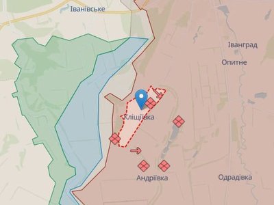 Окупанти обстріляли Кліщіївку фосфорними боєприпасами