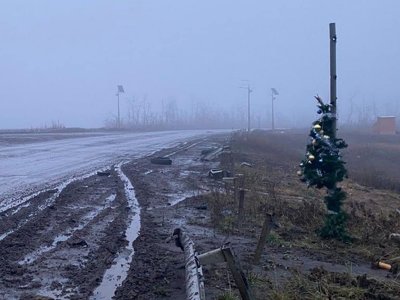 «Головна ялинка країни – 6 км Бахмут», - волонтер Євген Ткачев