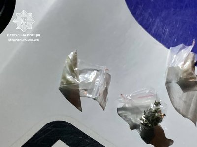 У Чернігові затримали 19-річного молодика з підозрілими зіп-пакетами