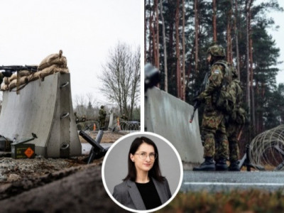 Країни Балтії будують єдину лінію оборони для захисту від росії. Виходячи з досвіду України, лінія оснащена бункерами – Юстина Будгінайте-Фроулі