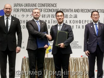 Японські компанії передбачають надання Україні різної сільгоспотехніки та обладнання