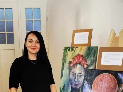 Художниця Наталія Неділя мріє намалювати «щастя нашої Перемоги»