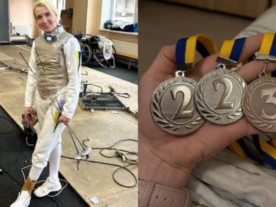 Спортсменка, яка тренується в Німеччині, здобула “бронзу” на чемпіонаті України з фехтування