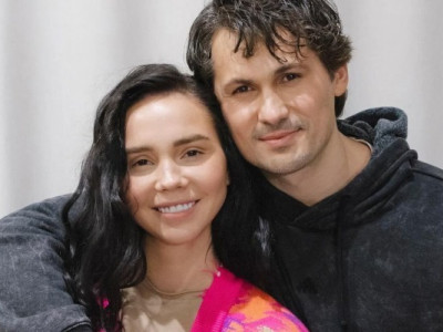 Євген Кот з вагітною дружиною Наталією Татарінцевою завітав на захід Ілони Гвоздьової