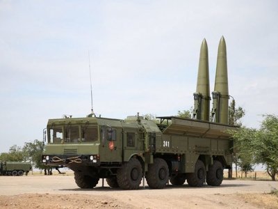 Вздовж кордону з Україною росія розгорнула 48 пускових установок «Іскандер»