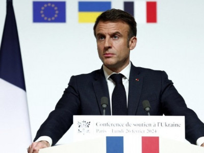 Макрон заявив про створення нової коаліції щодо постачання зброї Україні
