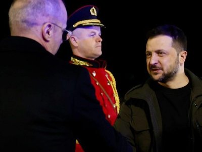 Зеленський прибув з неоголошеним візитом до Албанії