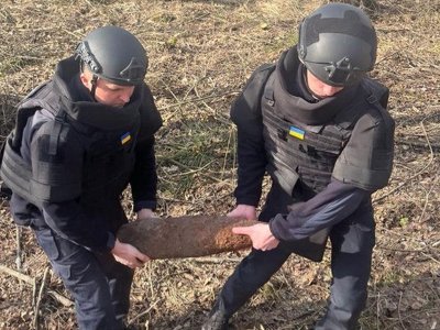 Піротехніки знешкодили боєприпас часів Другої світової війни