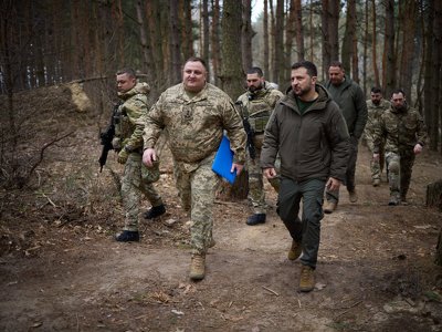 Зеленський зустрівся з військовими в Сумській області
