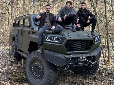 Новий український бронеавтомобіль Inguar3