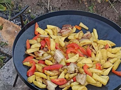 Сковорода з диска борони: натхнення та перетворення на мистецтво на кухні