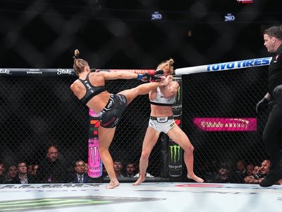 UFC 300. Перемога у дебютному матчі. Кайла Харрісон задушила Холлі Холм