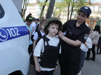 Для вінницьких школярів проводять навчання з цивільного захисту