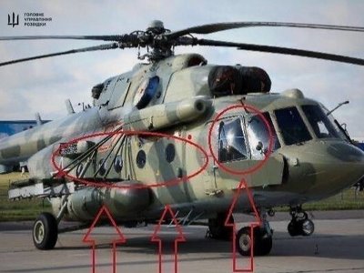 У росії ГУР знищило вертоліт Мі-8