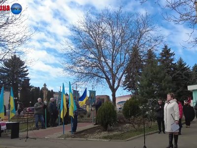 Відео - У місті Заставна відбулося віче, присвячене Пам'яті Небесної Сотні