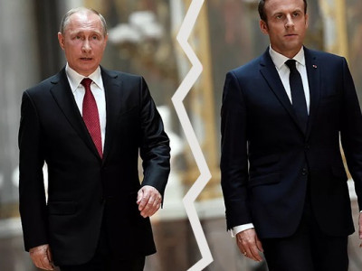 З голуба миру на яструба війни. Як путін радикалізував Еммануеля Макрона - The Economist