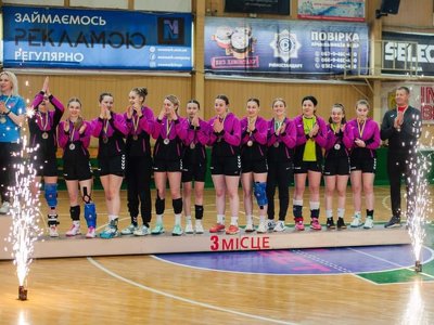 Тернопільська жіноча гандбольна команда здобула «бронзу» на Чемпіонаті України серед команд вищої ліги