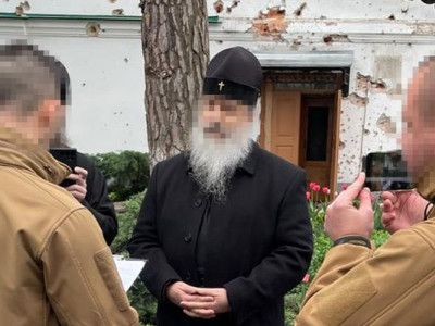СБУ повідомила про підозру митрополиту Святогірської лаври, який «підказав» рашистам позиції ЗСУ на Донеччині