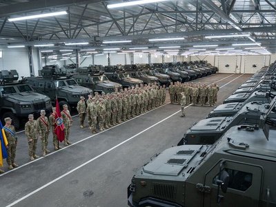 Сорок вітчизняних бронеавтомобілів «Козак» отримав 225-й окремий штурмовий батальйон ЗСУ (ФОТО)