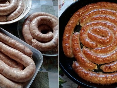 Показую, як приготувати ковбаски для смаження: простий і швидкий рецепт, а виходить дуже смачно і соковито