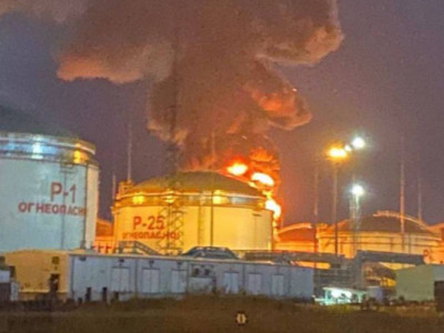 Дрони атакували російську нафтобазу в Орловській області: є загиблий та поранені